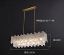GobekUsa Crystal Chandelier: Postmodern LED Pendant Light for Home Decor