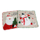 GobekUsa Christmas Embroidered Pillowcase 45x45cm - Festive Home Decorative Cushions