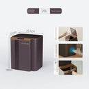 GobekUsa 20L Smart Sensor Trash Can: Luxury Garbage Bucket for Kitchen, Bathroom, and Toilet