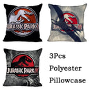 GobekUsa Jurassic Park Dinosaur Pillowcase Cover for Living Room Sofa and Chair