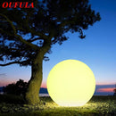 GobekUsa LED Ball Lamp for Outdoor Courtyards & Gardens - Rechargeable Landscaping Light