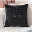 GobekUsa Geometric Jacquard Throw Pillowcase Double Sided Luxury Cushion Cover