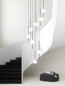 GobekUsa Glass Ball LED Ceiling Chandelier for Home Decor and Lighting