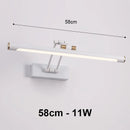 GobekUsa LED Bathroom Wall Sconce 58cm Modern Indoor Bedroom Lighting