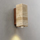 GobekUsa LED Stone Wall Sconce Wabi-sabi Retro Home Decor