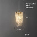 GobekUsa Crystal LED Ceiling Chandelier - Dimmable Art Deco Pendant Light