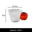 GobekUsa Fun Fruits Ceramic Mug Lemon/grape Dining Coffee Afternoon Tea Cup