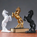 GobekUsa Horse Resin Sculpture: Elegant Tabletop Decor for Home, Office, or Venue