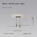 GobekUsa Black Gold LED Pendant Lights for Modern Minimalist Dining Room Chandelier