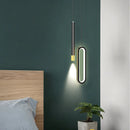 GobekUsa Black Pendant Lamps: Modern Bedroom Lighting with Long Cable