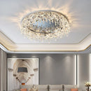 GobekUsa Crystal LED Ceiling Chandelier for Living, Bedroom, Kitchen, Dining Room