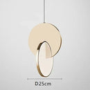 GobekUsa LED Pendant Lights Round Ring Lamp for Home Decoration