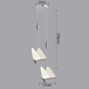 GobekUsa Butterfly LED Pendant Chandelier for Home Decor and Kitchen Lighting