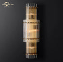 GobekUsa LED Glass San Marco Round Wall Lamp for Living Room Bedroom Bathroom Decor