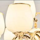 GobekUsa Jade Pendant Lamp: European Luxury for Living Room, Villa, Dining Room, Bedroom