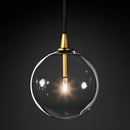 GobekUsa Gold Metal Globe Pendant Light with LED G4 Bulb for Dining Room