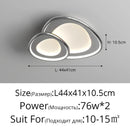 GobekUsa LED Chandeliers White Chrome Kitchen Light Fixture Modern Home Lighting