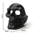 GobekUsa Creative Skull Ashtray - Halloween Decor & Smoking Accessory, Portable & Windproof Resin Craft Gift