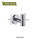GobekUsa Brushed Gold Bathroom Accessories Set Hand Towel Bar Rack Toilet Paper Holder