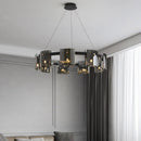 GobekUsa LED Straight Line Ceiling Chandeliers Modern Simplicity Pendent Light Fixtures