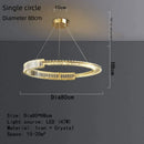 GobekUsa Crystal LED Pendant Chandelier for Home Decor & Hospitality