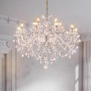 GobekUsa Crystal Chandelier: Modern Home Decoration Pendant Lights for Living & Dining Room