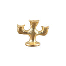GobekUsa Gold Resin Candle Holder Trio for Wedding Centerpieces & Home Decor