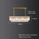 GobekUsa Elegant Crystal Glass Chandelier for Luxury Home Decor