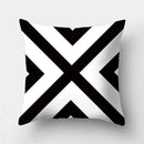 GobekUsa Geometric Stripes Pillowcase 45x45cm Polyester Cushion Cover for Living Room