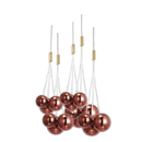 GobekUsa Glass Ball Chandelier - Nordic Modern Designer LED Pendant Lights for Home Decor
