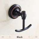 GobekUsa Antique Brass Robe Hook Coat Towel Hanger Wall Bathroom Accessories