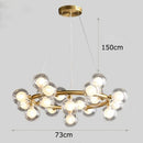 GobekUsa LED Pendant Chandeliers for Modern Living and Dining Room Lighting