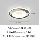 GobekUsa LED Chandelier: Simple Modern Ceiling Lamps with Remote for Home, Bedroom, and Balcony