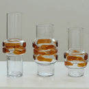 GobekUsa Clear Glass Vase Bubble Floral Arrangement Room Decoration