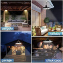 GobekUsa Double-head Solar Pendant Light with Remote Control for Indoor and Outdoor Decor