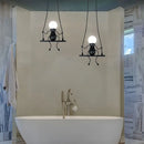 GobekUsa Little Man LED Wall Light: Modern, Simple, Creative Design for Children's Bedroom