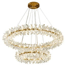 GobekUsa Crystal LED Chandelier for Home Decor – Modern Hanging Lamp