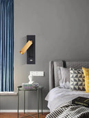 GobekUsa LED Wall Lamp with Switch, USB Port, Rotatable - Bedroom Reading Light
