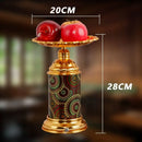 GobekUsa Fruit Platter Desk Lamp: Rechargeable, Romantic Night Light for Living Room, Bedroom