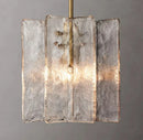 GobekUsa Glass Lattice Pendant Lights: Stylish LED Chandeliers for Home Decor