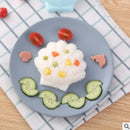 GobekUsa Cartoon Cute Animal Sushi Mold Set - Dog Shell Crab Seal Rice Ball Mold
