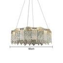 GobekUsa Crystal Ceiling Chandelier: Modern Luxury Lighting for Living Room, Dining Room, Bedroom