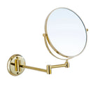 GobekUsa Brass Gold Bathroom Hardware Set: Towel Rack, Paper Holder, Toilet Brush, Hooks, Towel Ring