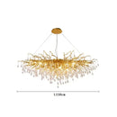 GobekUsa Gold Chandelier Glass Pendant Lamp for Home Decor - Modern Luxury Lighting