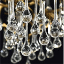 GobekUsa Gold Crystal Chandelier: Modern LED Luxury Lighting for Living Room Villa