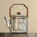 GobekUsa 1000ml Glass Teapot for Home & Restaurant Brewing