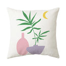 GobekUsa Butterfly Pillowcase 45x45cm Modern Simple Design for Home Office Decor