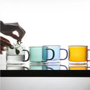 GobekUsa Double Bottom Glass Mugs Set - 250ml Wine Whiskey Coffee Tea Juice Water Cups