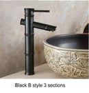 GobekUsa Brass Basin Mixer Tap: Waterfall Faucet in Antique Bronze Black Finish