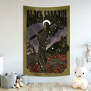 GobekUsa Black Sabbath Metal Band Rock Music Wall Tapestry